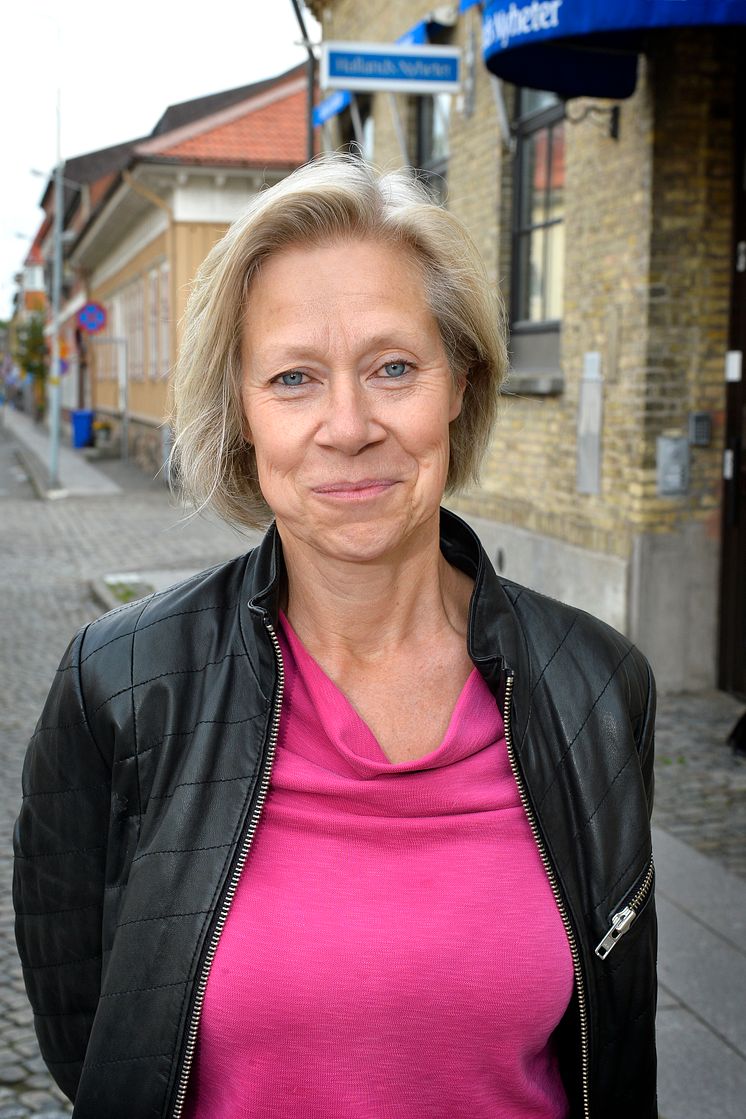 Viveka Hedbjörk chefsredaktör Hallans Posten och Hallands Nyheter