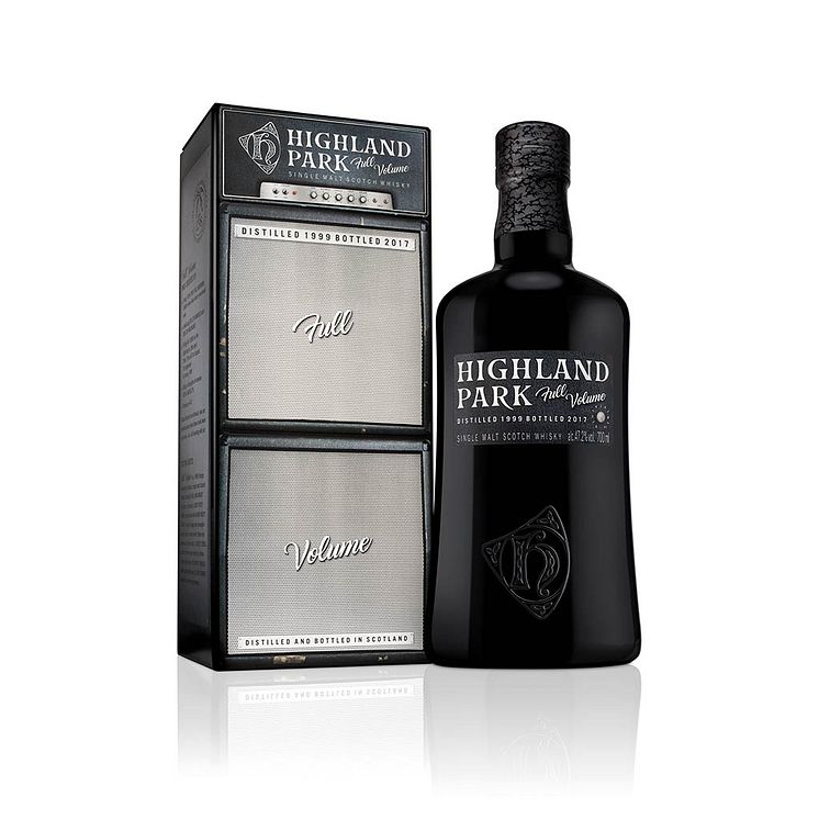 Highland Park Full Volume flaska och förpackning