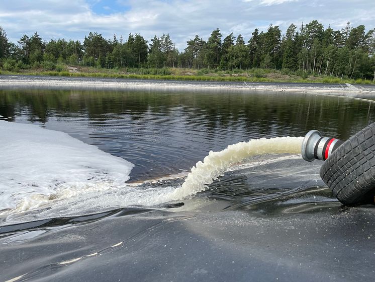 Renat vatten Högbytorp