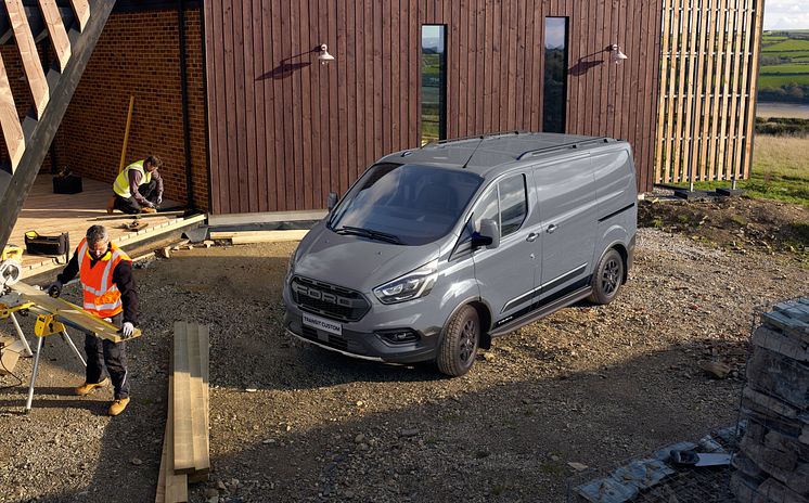 Ford Transit Custom 2021 Euro NCAP gull