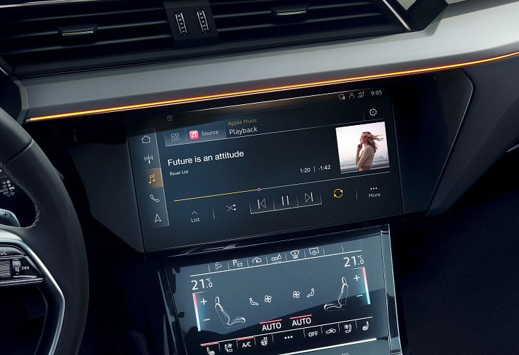 Apple Music integration i Audi e-tron