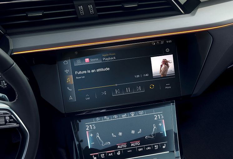 Apple Music integration i Audi e-tron