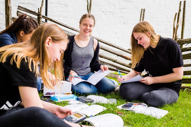 Foto: Elever på Realgymnasiet