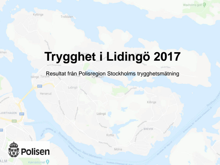 Trygghet i Lidingö 2017