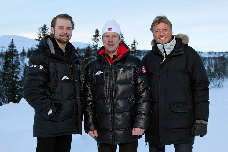 Landskampen spelades in i Åre, Jämtland