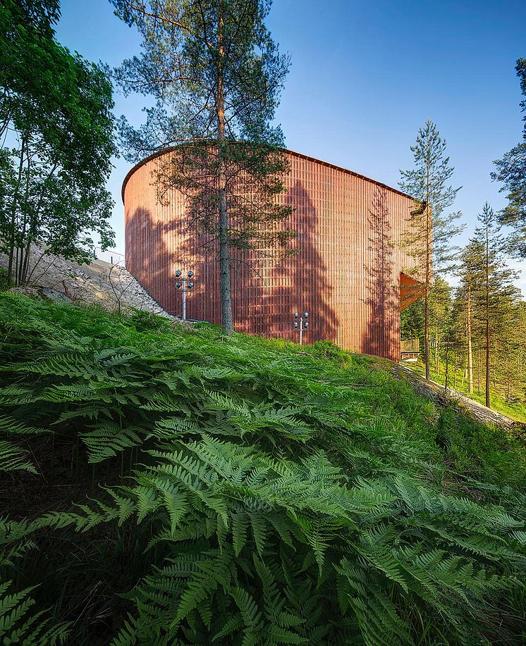 Lahdelma & Mahlamäki Architects, Finnish Nature Centre, 2013.