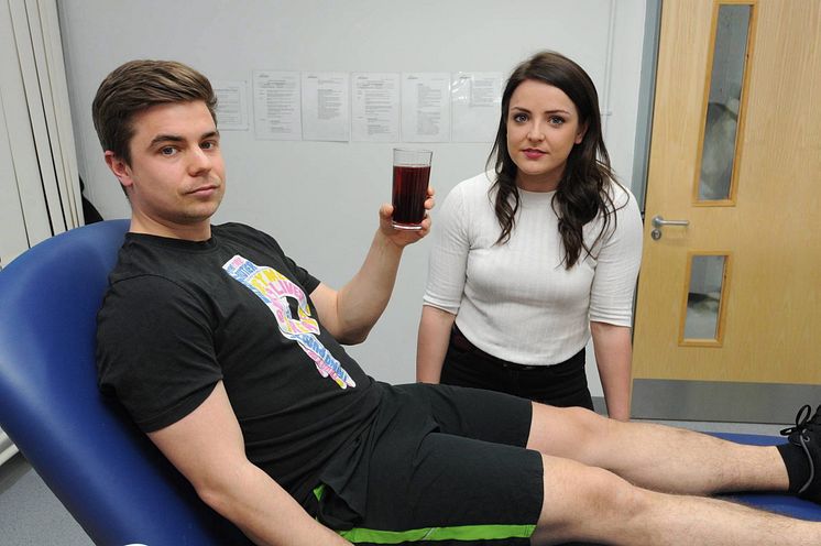 Lead researcher Karen Keane of Northumbria University, UK, with a participant