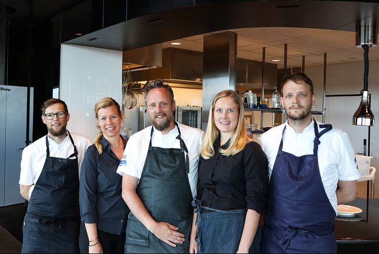 Per Boman, Ulrika Hed, Anders Samuelsson, Britta Agerhäll och Olof Håsteen.