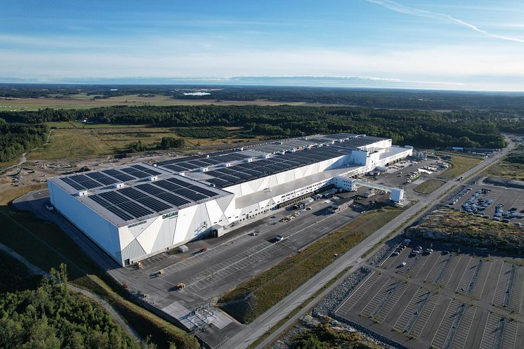 Axfood logistics centre in Bålsta outside Stockholm