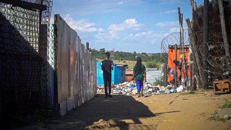 Shack settlements, Sydafrika