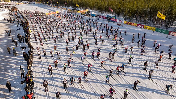 Nära 5000 till start i Tjejvasan 2023