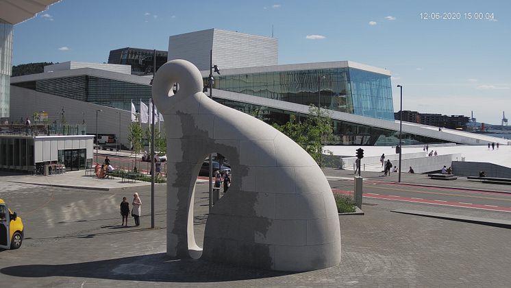 Snart ferdig - Martin Puryear skulptur - Skulpturstopp