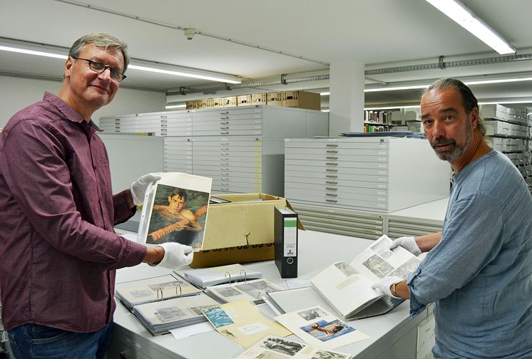 Sportmuseum - Übergabe der Autogrammsammlung