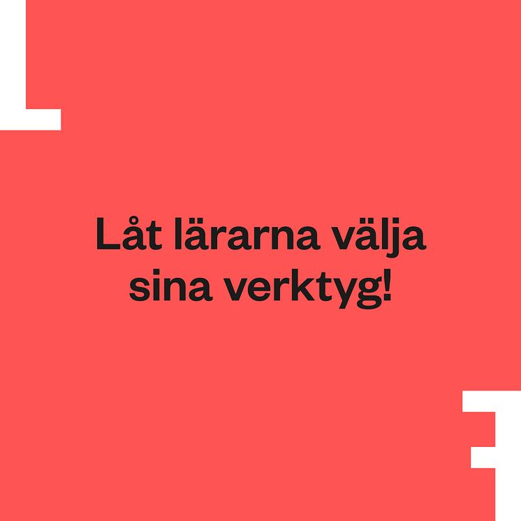 Lärarna välja