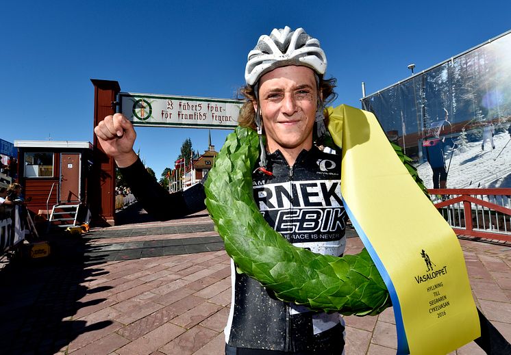 Lucas Eriksson, Serneke Allebike CK, vann Cykelvasan 2016