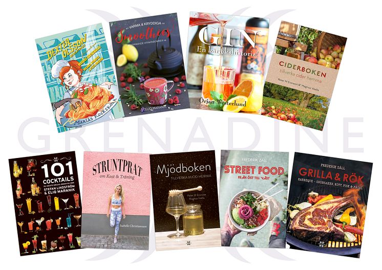 Grenadine_covers_Collage_2020 vinster för Sverige Gourmand