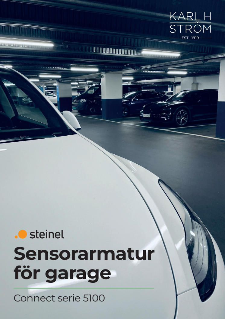 Sensorarmatur för garage Connect serie 5100