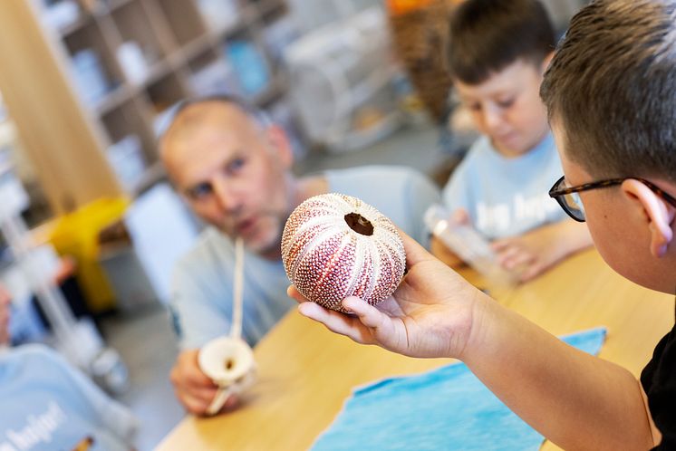 Barn på Havets Hus Strandskola 2023