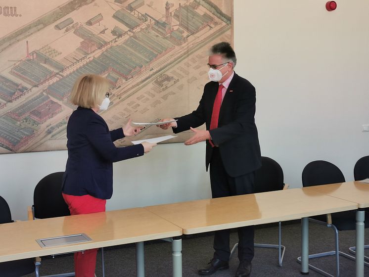 Synergien nutzen und regionale Potenziale stärken: TH Wildau und HWK Cottbus unterzeichnen Kooperationsvereinbarung 