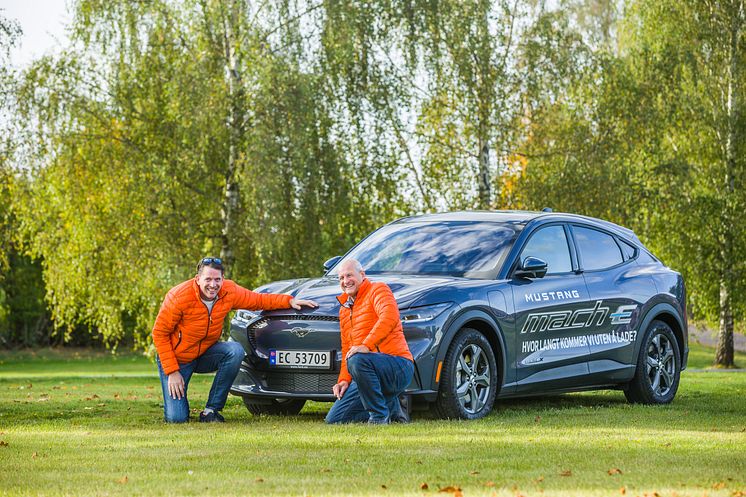 Ford Mustang Mach-E rekkeviddetest 2021 høst