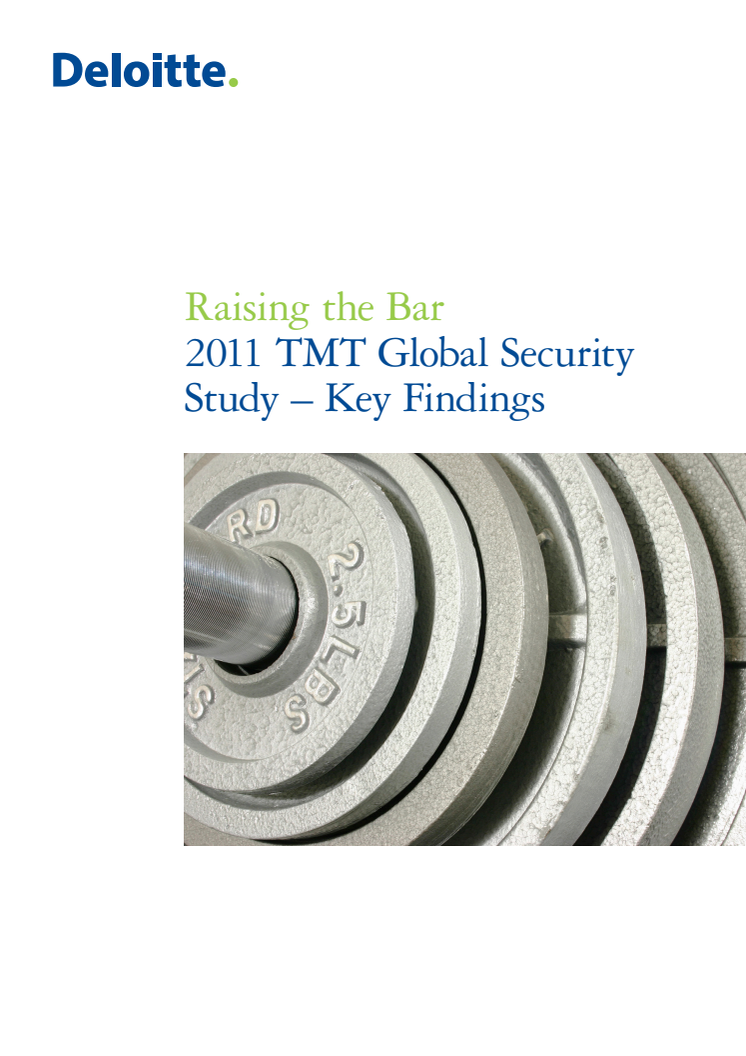 Deloitte TMT Security Survey 2011 