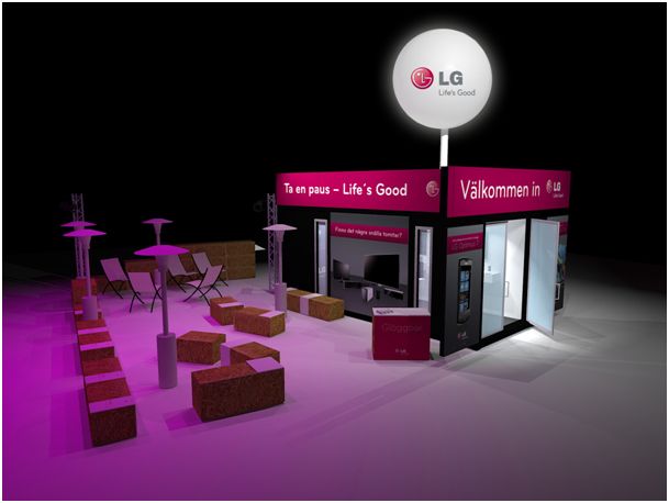 LG Pop-up store