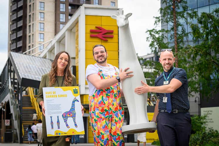 The Croydon Stands Tall art trail will see a herd of giraffes unleashed on Croydon's streets for 10 weeks