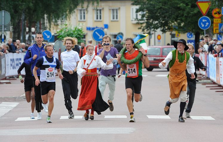 VasaStafetten 2010, mixedsegrarna: Solvikingarna