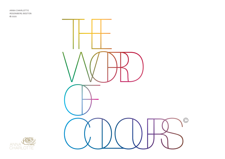 Frisk av färg! - Nu släpps boken The Word of Colours 