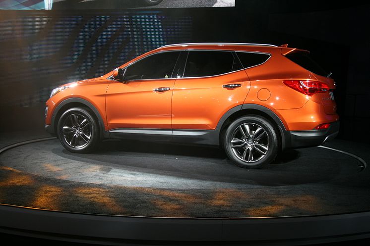 Nye Hyundai Santa Fe; venstre side