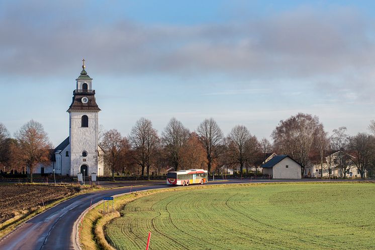 Buss i Östergötland