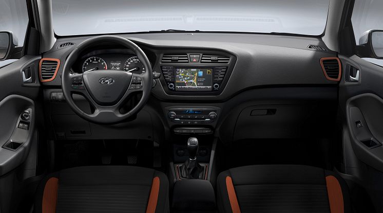Nye Hyundai i20 Coupe, dashboard