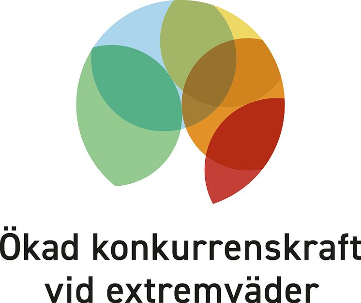 Logotyp Ökad konkurrenskraft i trädgårdsnäringen för extremväder