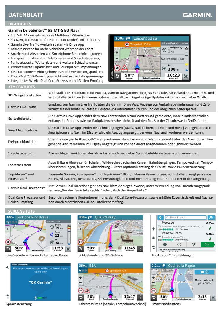 Datenblatt DriveSmart55 MT-S EU