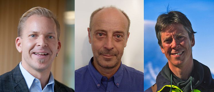Niklas Svensson, Göran Cars och Anders Modig talar på Ecoforum