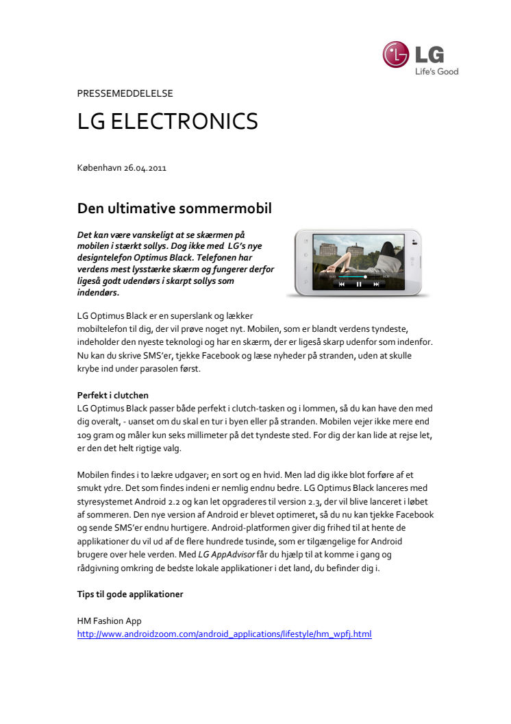 Den ultimative sommermobil