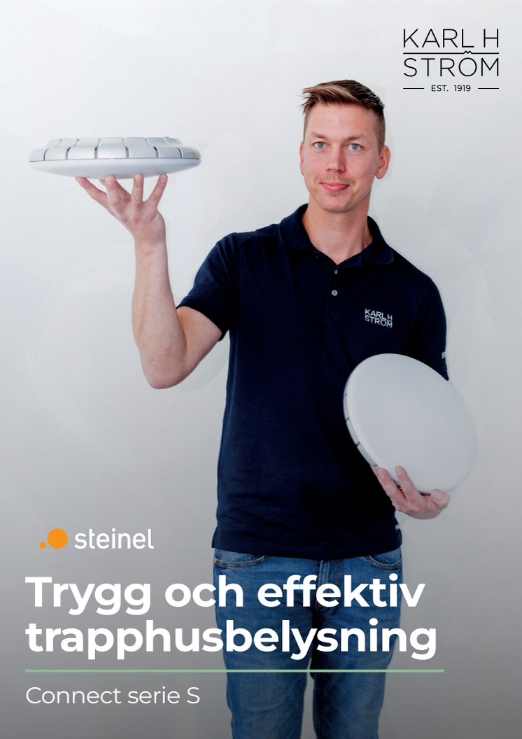 Trygg och effektiv trapphusbelysning Connect serie S