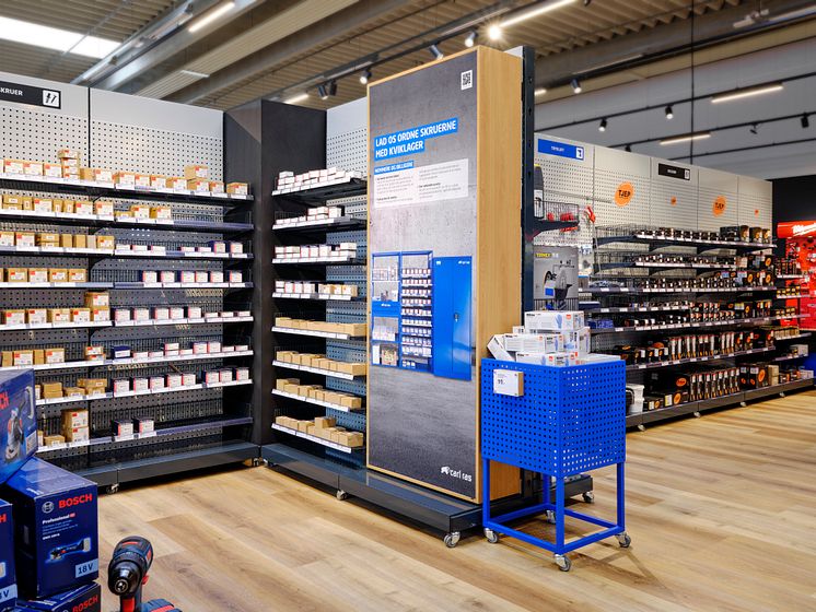 Ny butiksindretning i Randers