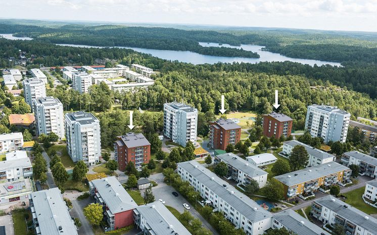 66 nya bostadsrättslägenheter i Övre Lövgärdet