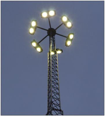 Logistikterminal i Malmö miljösatsar på LED mastbelysning