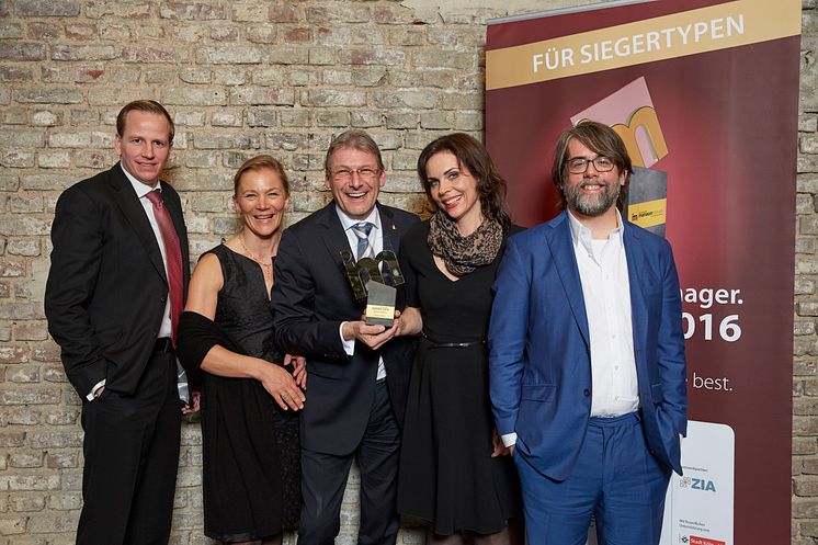 GAG Immobilien AG freut sich über den immobilienmanager Award 2016 in der Kategorie Kommunikation 