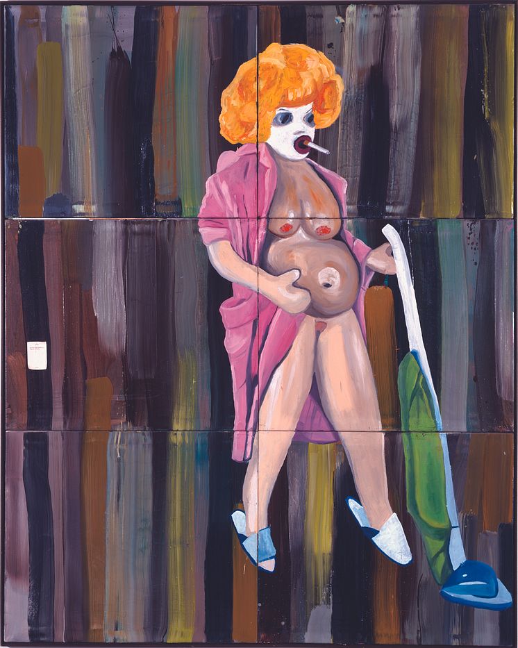 Martin Kippenberger, Die Frau ist die gefärhlichste Waffe der Wohnung, 1984. Astrup Fearnley Collection. © Martin Kippenberger.