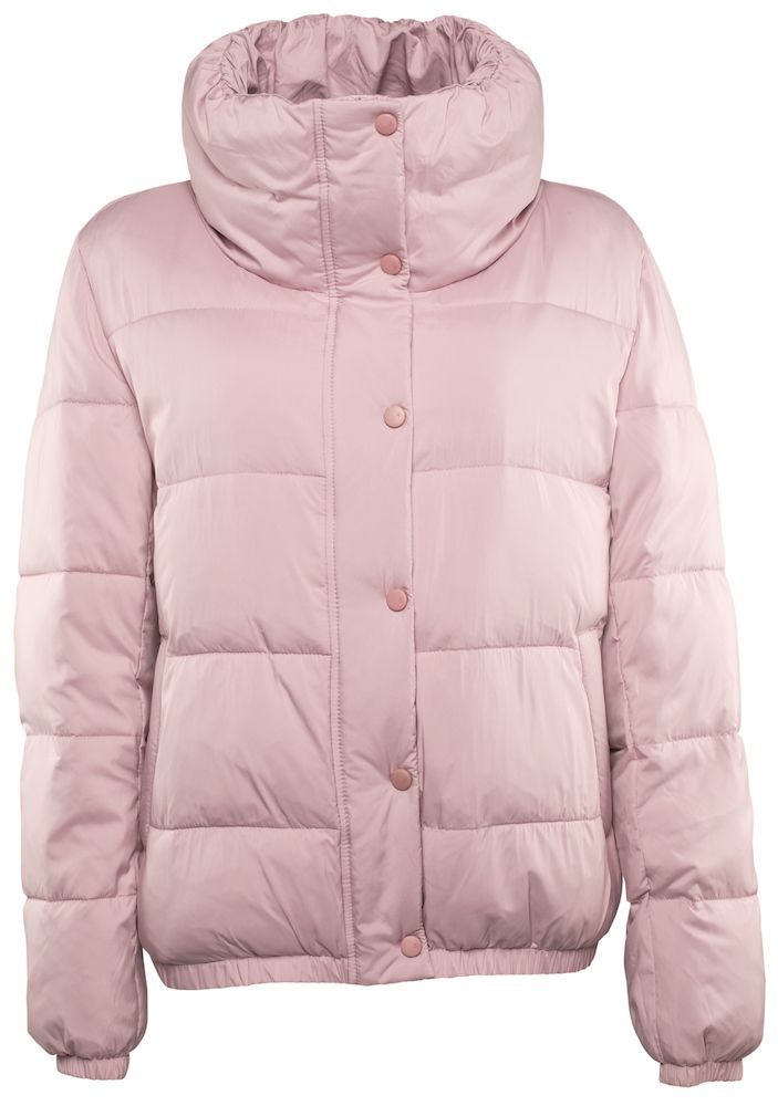 Everest W Short Quilt Jkt_Pink