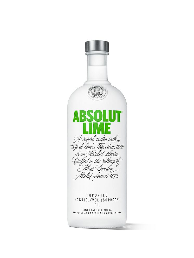 Absolut Lime 1L White Lowres