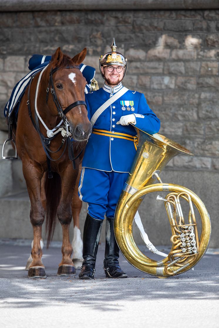 Musketör och Musiksergeant Lundqvist