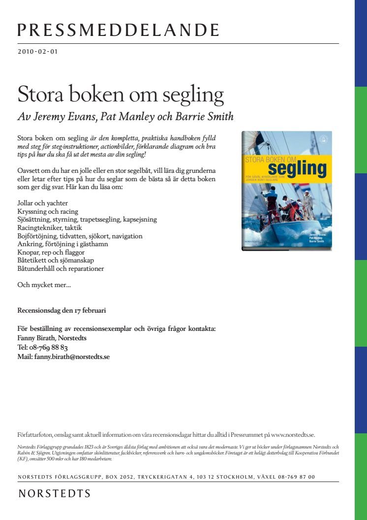 Stora boken om segling