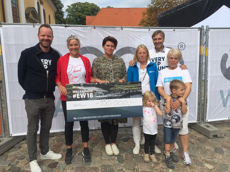 Fra CCO Walkathon 2018 på Kastellet i København 