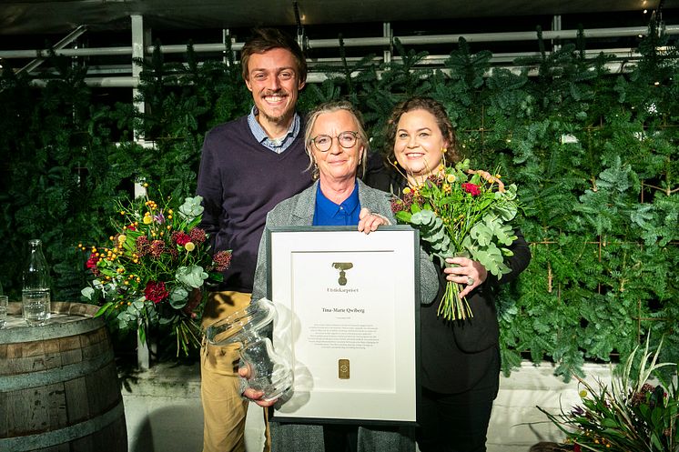 2018 års vinnare av Utstickarpriset, Tina-Marie Qwiberg