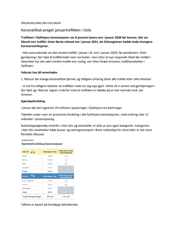 Pressmelding fra Fjellinjen - Trafikktall fra januar.pdf