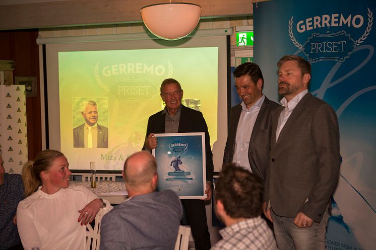 Årets Gerremopris tilldelades Erik & Mats Paulsson. 